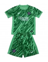 Paris Saint-Germain Brankářské Domácí dres pro děti 2024-25 Krátký Rukáv (+ trenýrky)